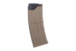 Lancer Systems L5AWM GEN 2 5.56 NATO FDE Mag fits 30 rounds of ammo